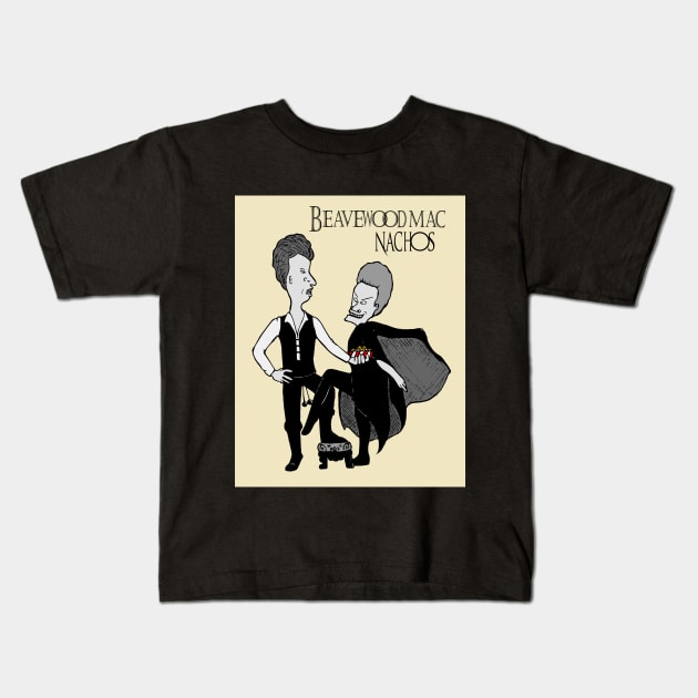 Beavewood Mac: Nachos Kids T-Shirt by GarbageCat